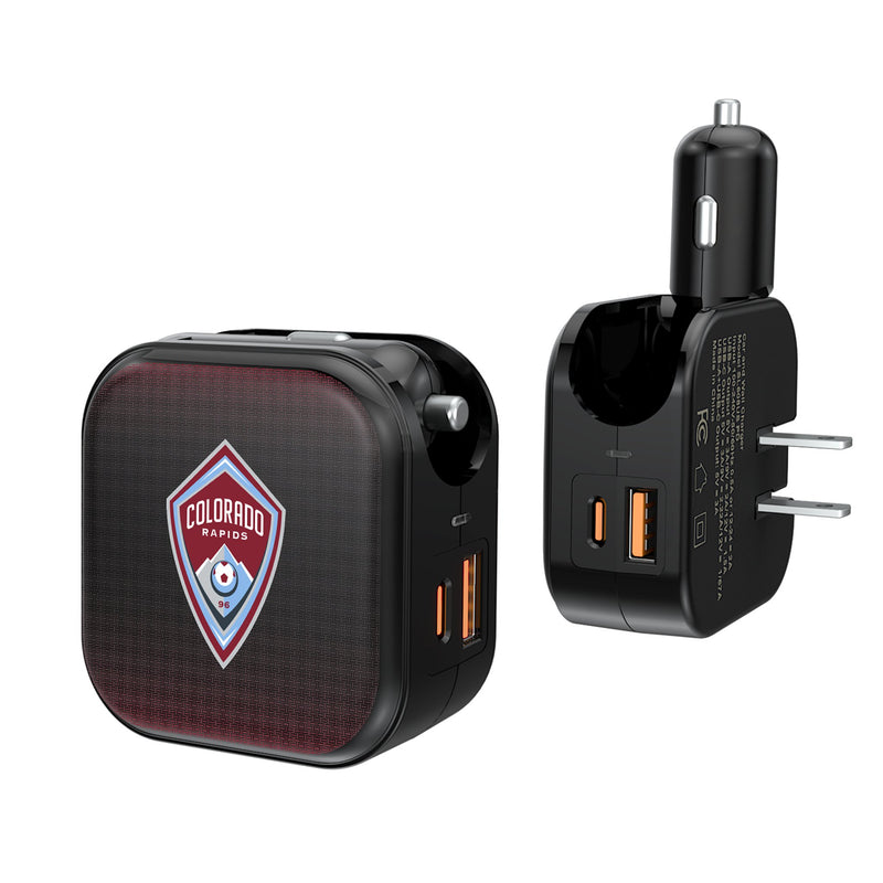 Colorado Rapids  Linen 2 in 1 USB A/C Charger