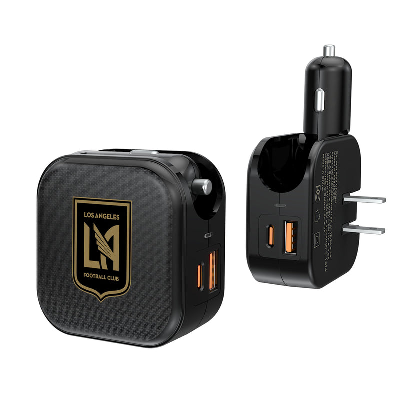 Los Angeles Football Club   Linen 2 in 1 USB A/C Charger