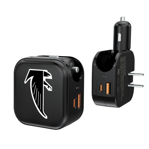 Atlanta Falcons Classic  Linen 2 in 1 USB A/C Charger