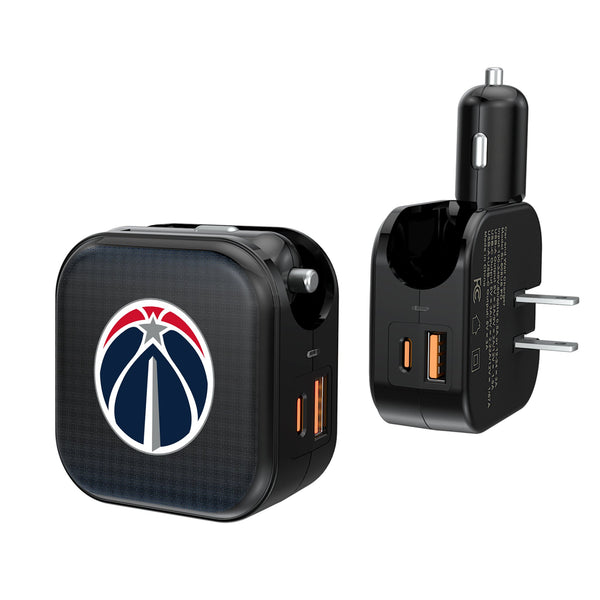 Washington Wizards Linen 2 in 1 USB A/C Charger