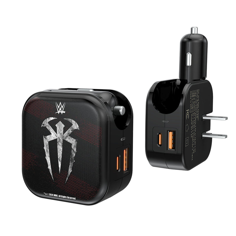 Roman Reigns Steel 2 in 1 USB A/C Charger