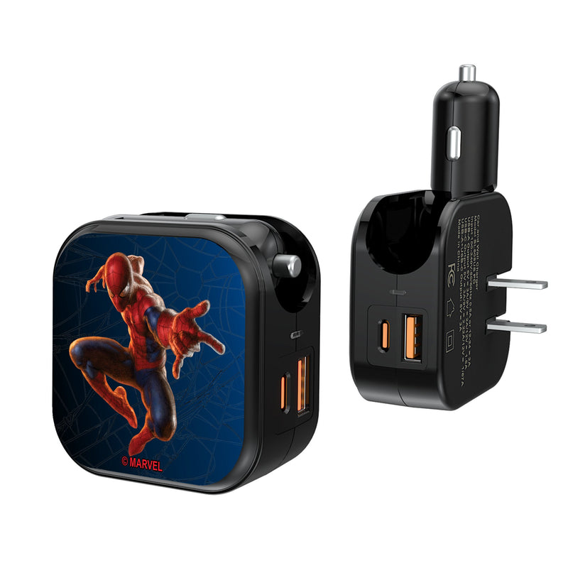 Marvel Spider-Man MechLine 2 in 1 USB A/C Charger