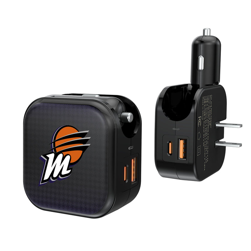 Phoenix Mercury Linen 2 in 1 USB A/C Charger