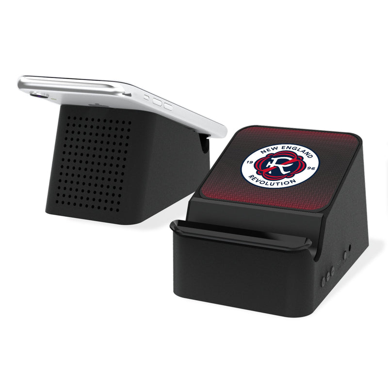 New England Revolution  Linen Wireless Charging Station and Bluetooth Speaker