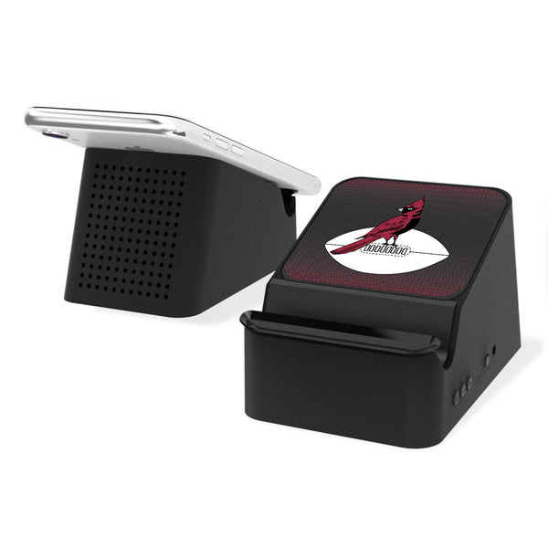 Chicago Cardinals 1947-1959 Historic Collection Linen Wireless Charging Station and Bluetooth Speaker