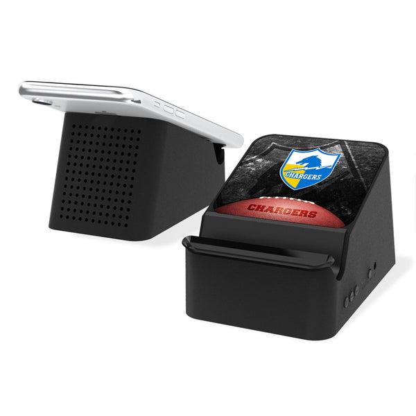 Los Angeles Chargers Historic Collection Legendary Wireless Charging Station and Bluetooth Speaker