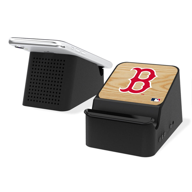 Boston Red Sox Baseball Bat Wireless Charging Station and Bluetooth Speaker