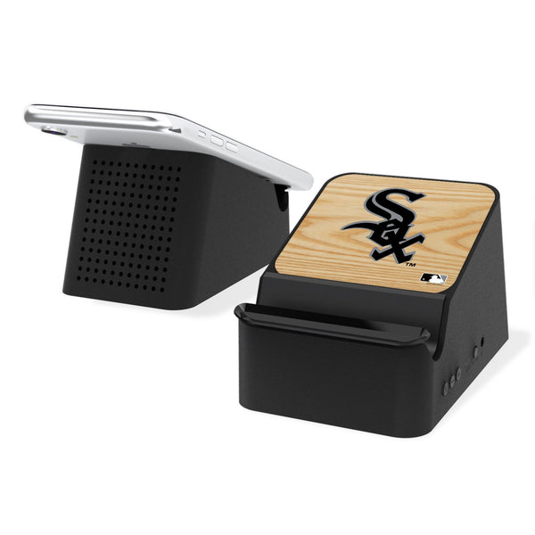 Chicago White Sox Baseball Bat Wireless Charging Station and Bluetooth Speaker