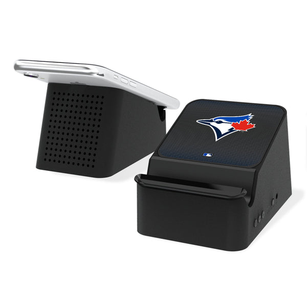 Toronto Blue Jays Linen Wireless Charging Station and Bluetooth Speaker