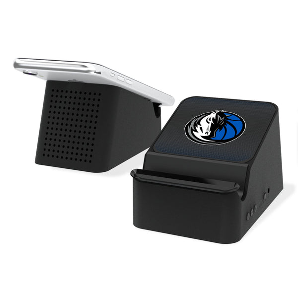 Dallas Mavericks Linen Wireless Charging Station and Bluetooth Speaker