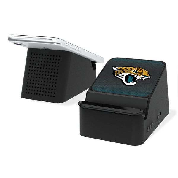 Jacksonville Jaguars Linen Wireless Charging Station and Bluetooth Speaker