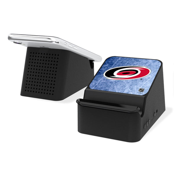 Carolina Hurricanes Ice Flood Wireless Charging Station and Bluetooth Speaker