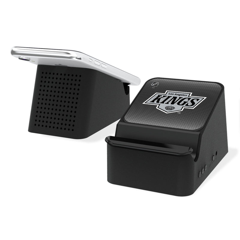 LA Kings Linen Wireless Charging Station and Bluetooth Speaker