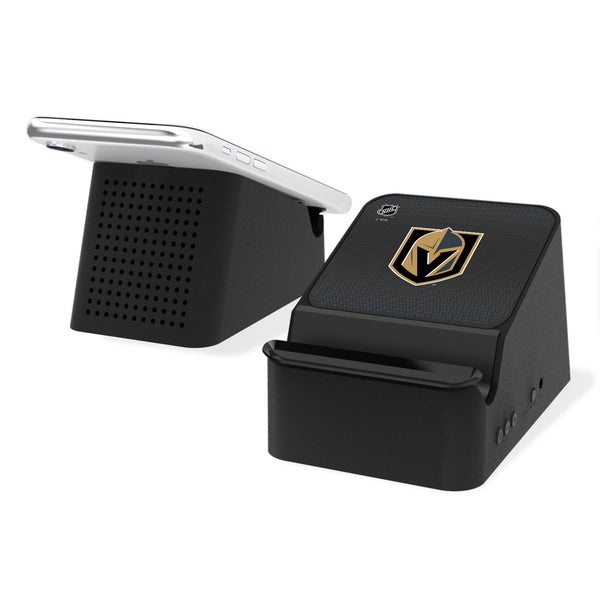 Vegas Golden Knights Linen Wireless Charging Station and Bluetooth Speaker