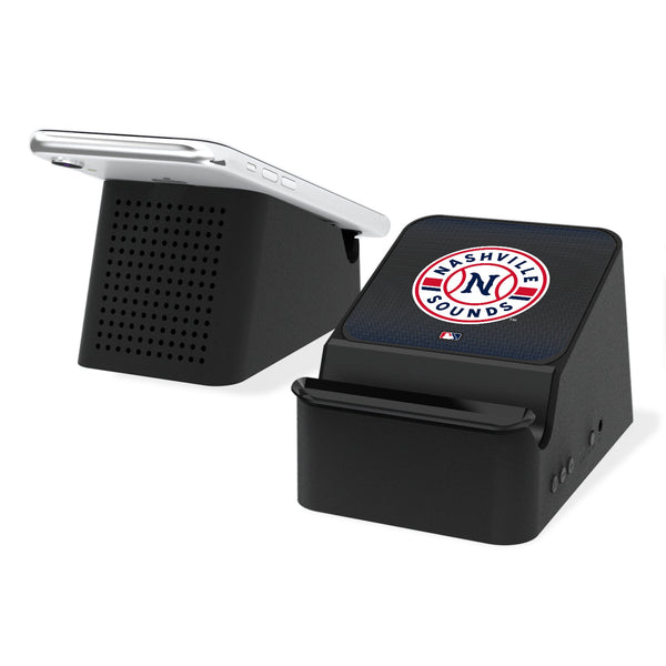 Nashville Sounds Linen Wireless Charging Station and Bluetooth Speaker