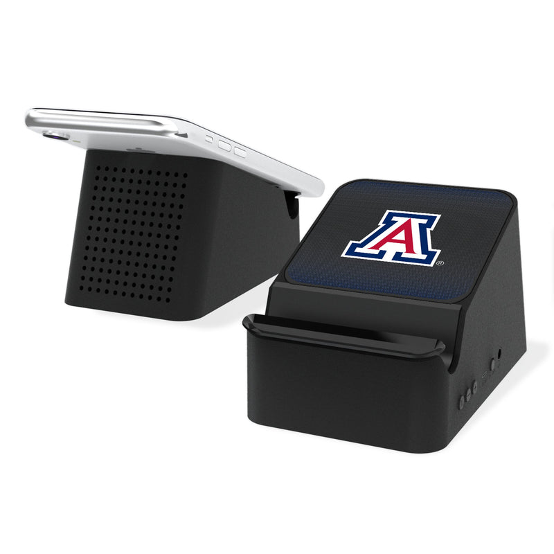 University of Arizona Wildcats Linen Wireless Charging Station and Bluetooth Speaker