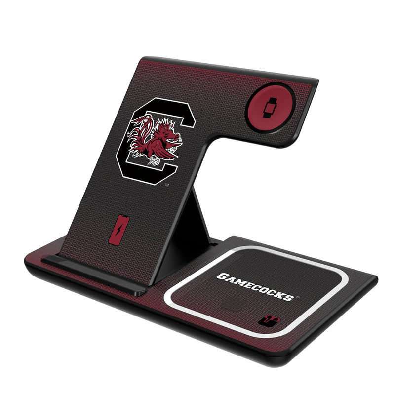 University of South Carolina Gamecocks Linen 3 in 1 Charging Station