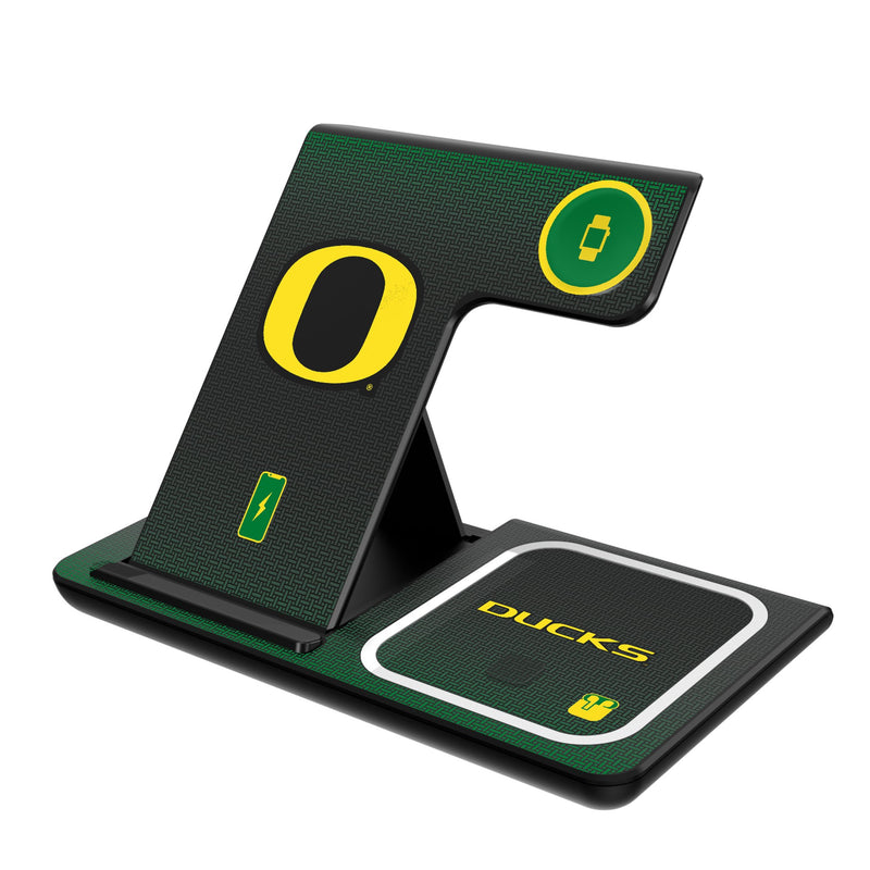 University of Oregon Ducks Linen 3 in 1 Charging Station