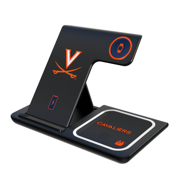 University of Virginia Cavaliers Linen 3 in 1 Charging Station