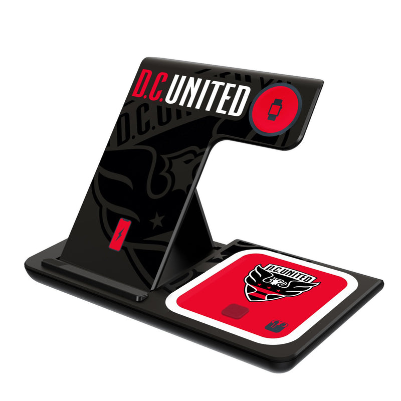 DC United  Monocolor Tilt 3 in 1 Charging Station