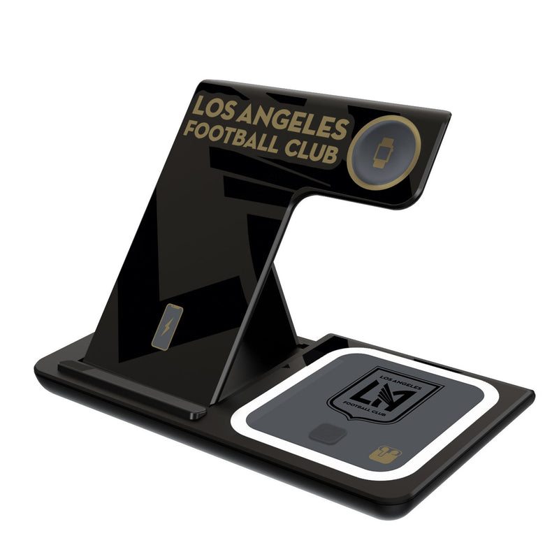 Los Angeles Football Club   Monocolor Tilt 3 in 1 Charging Station