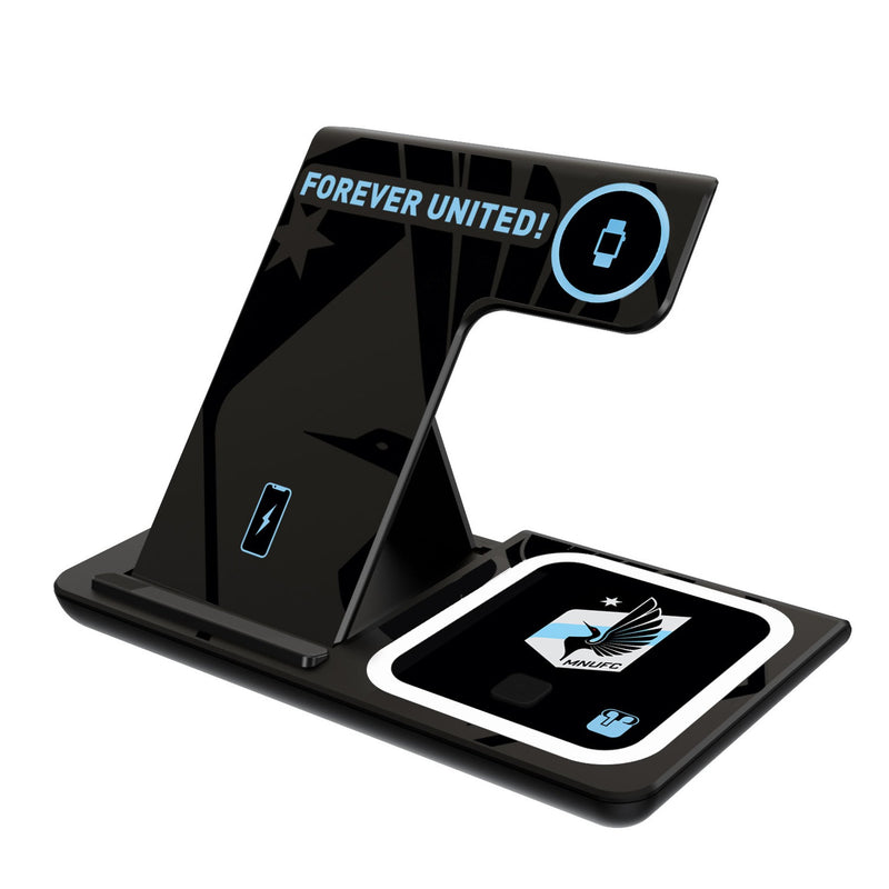 Minnesota United FC   Monocolor Tilt 3 in 1 Charging Station