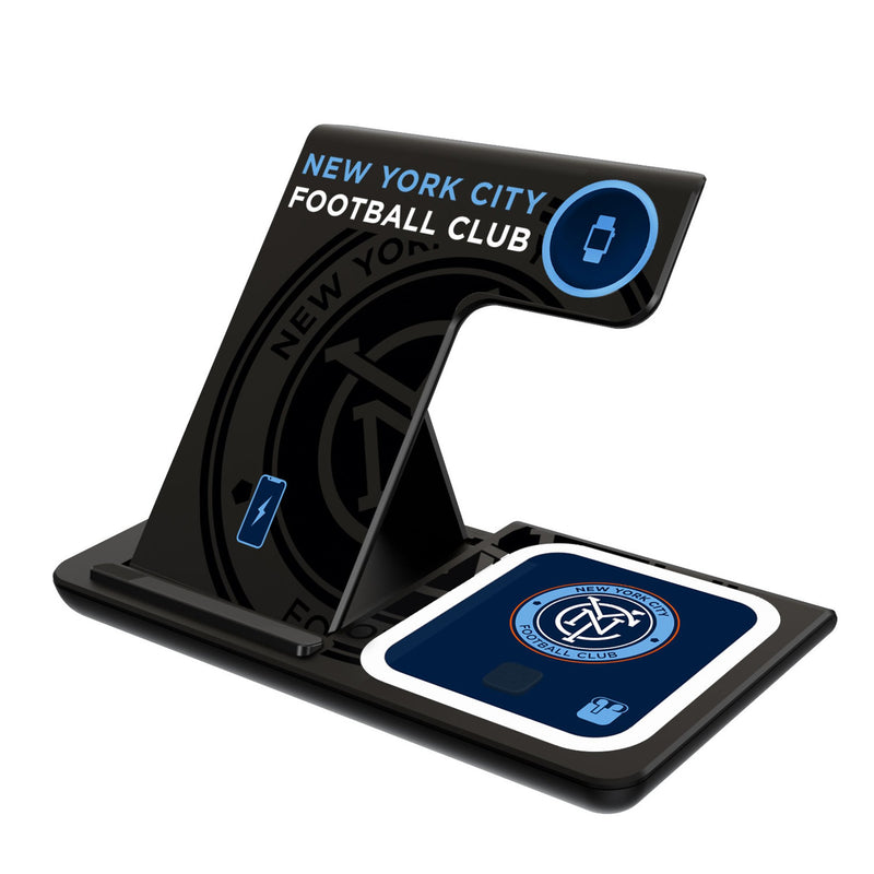 New York City FC  Monocolor Tilt 3 in 1 Charging Station