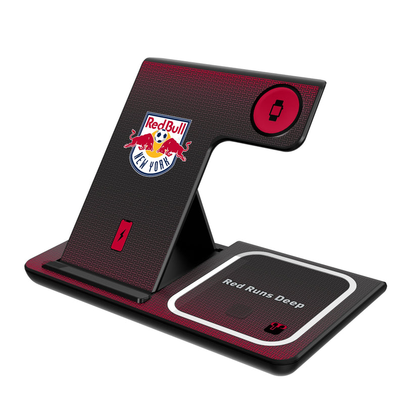 New York Red Bulls  Linen 3 in 1 Charging Station