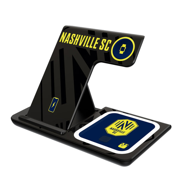 Nashville SC  Monocolor Tilt 3 in 1 Charging Station