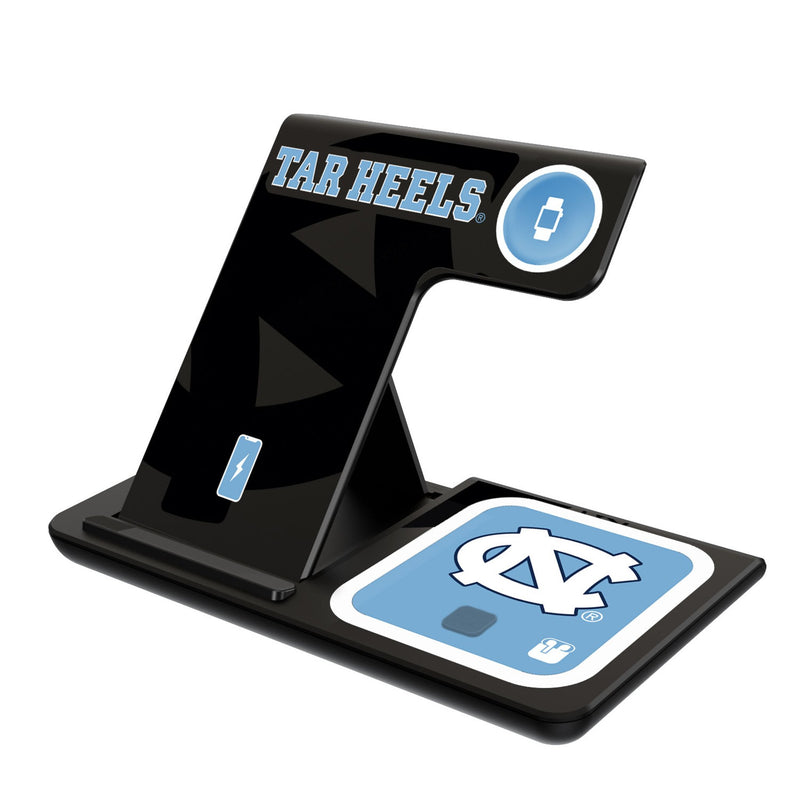 University of North Carolina Tar Heels Monocolor Tilt 3 in 1 Charging Station