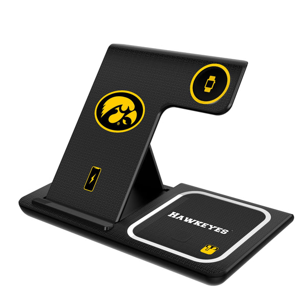 University of Iowa Hawkeyes Linen 3 in 1 Charging Station