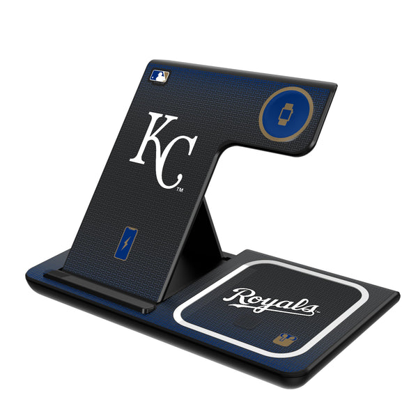 Kansas City Royals Linen 3 in 1 Charging Station