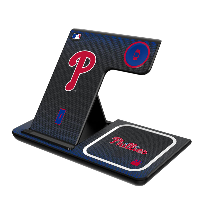 Philadelphia Phillies Linen 3 in 1 Charging Station