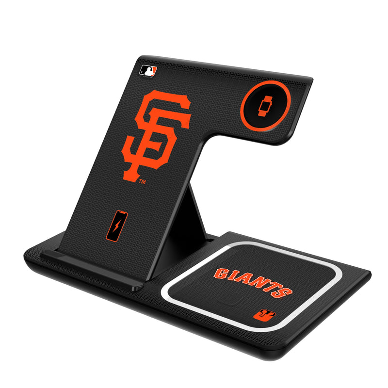 San Francisco Giants Linen 3 in 1 Charging Station