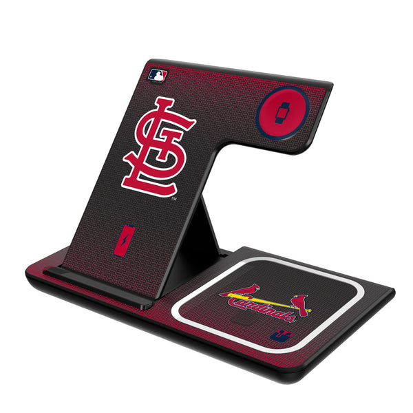 St Louis Cardinals Linen 3 in 1 Charging Station