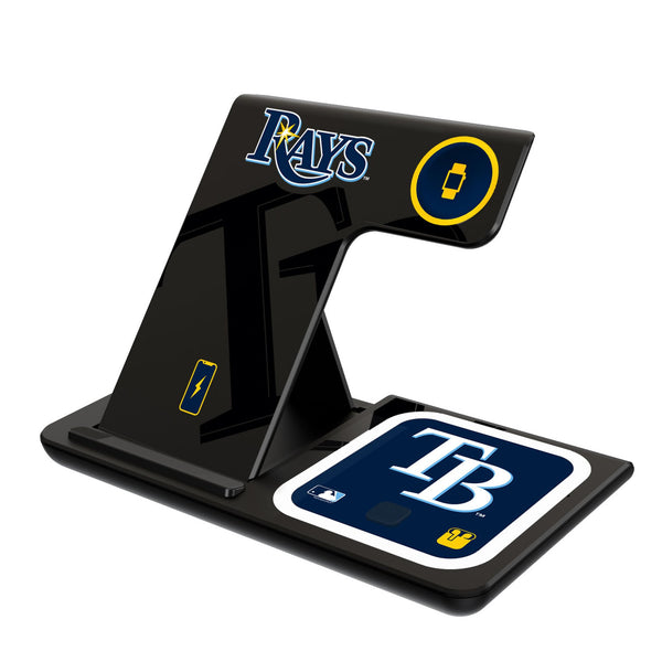 Tampa Bay Rays Monocolor Tilt 3 in 1 Charging Station