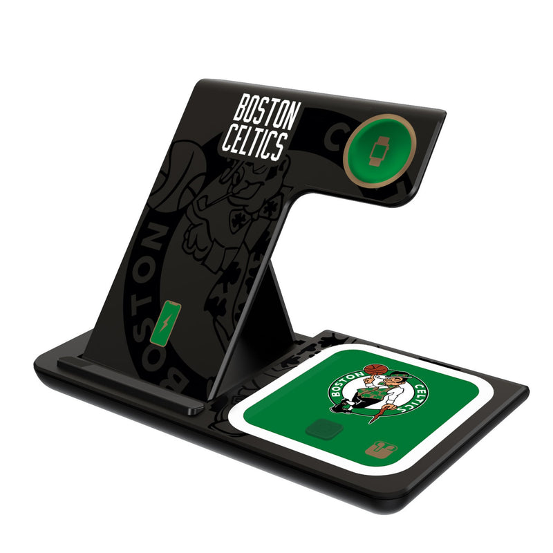 Boston Celtics Monocolor Tilt 3 in 1 Charging Station