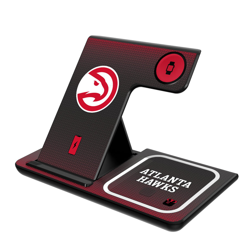 Atlanta Hawks Linen 3 in 1 Charging Station