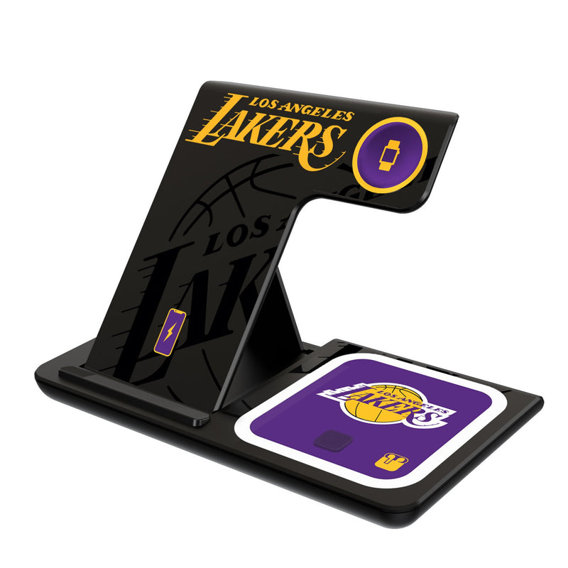 Los Angeles Lakers Monocolor Tilt 3 in 1 Charging Station