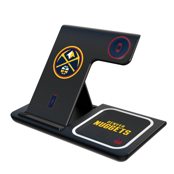 Denver Nuggets Linen 3 in 1 Charging Station