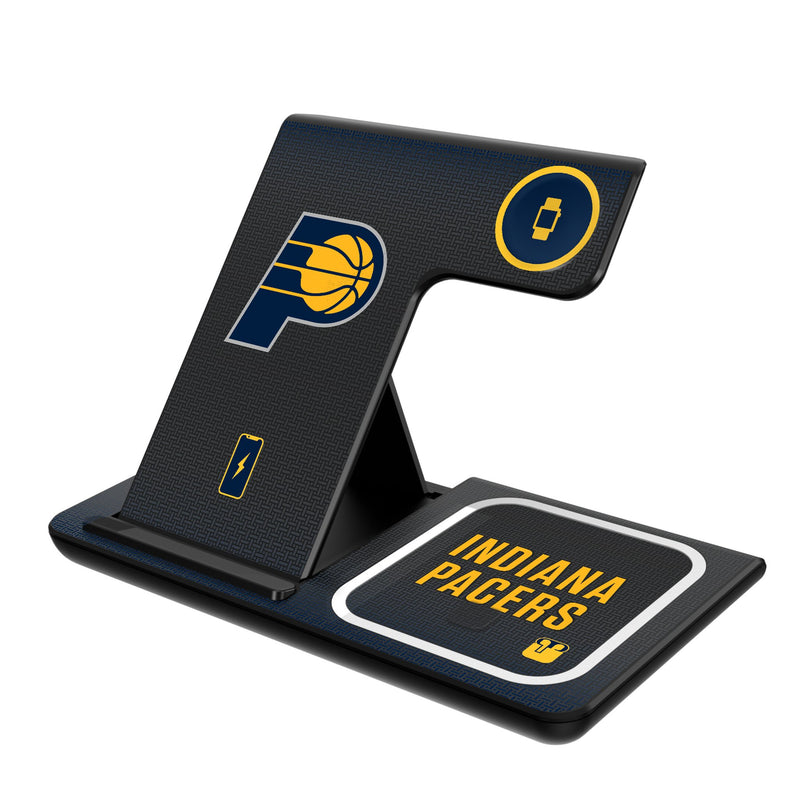 Indiana Pacers Linen 3 in 1 Charging Station