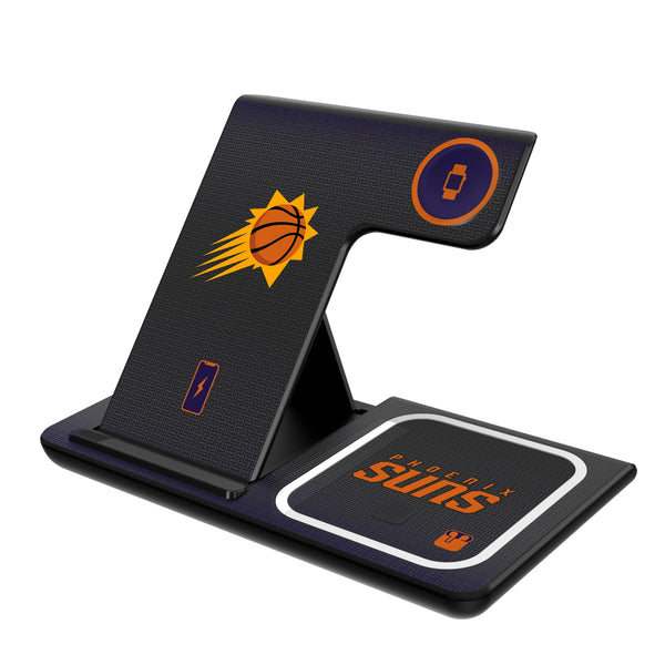 Phoenix Suns Linen 3 in 1 Charging Station