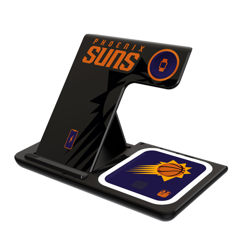 Phoenix Suns Monocolor Tilt 3 in 1 Charging Station