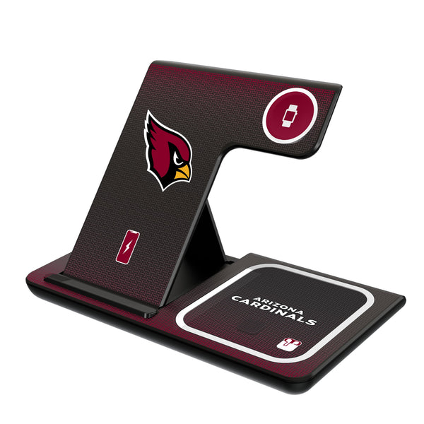 Arizona Cardinals Linen 3 in 1 Charging Station