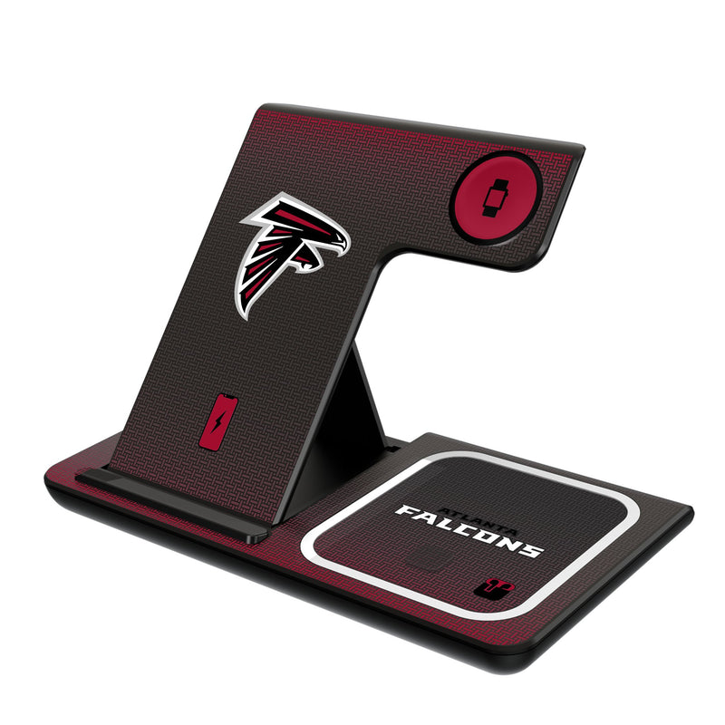 Atlanta Falcons Linen 3 in 1 Charging Station