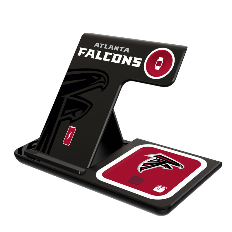 Atlanta Falcons Monocolor Tilt 3 in 1 Charging Station