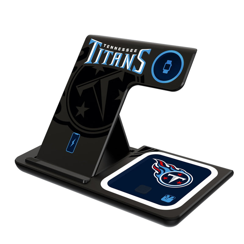 Tennessee Titans Monocolor Tilt 3 in 1 Charging Station