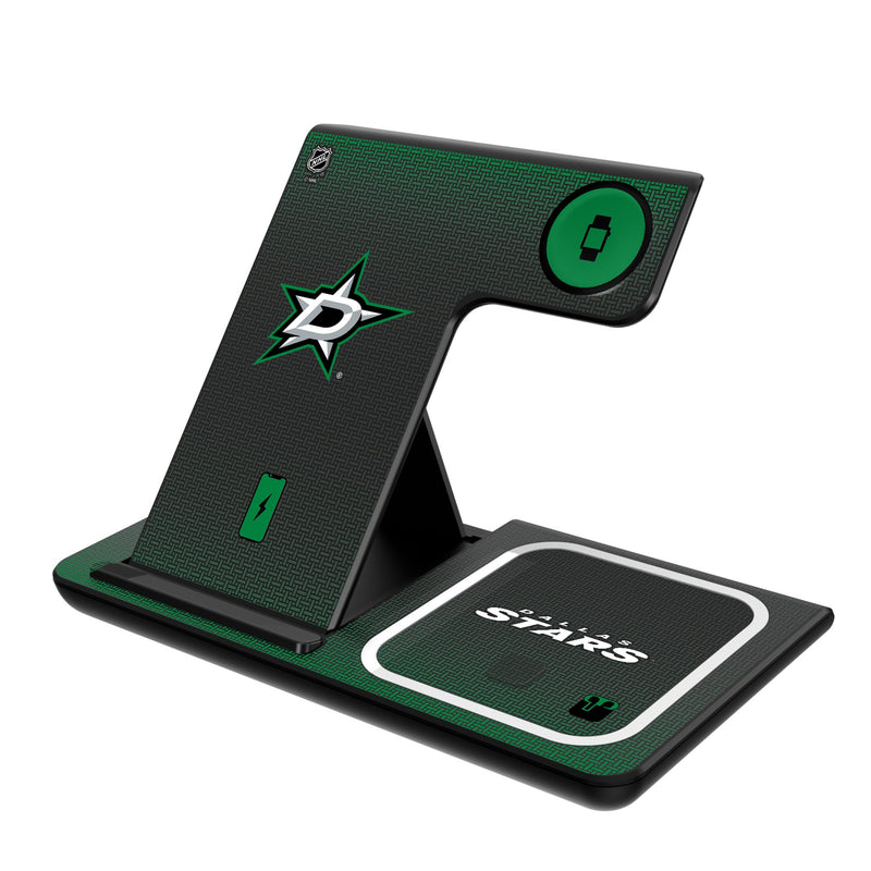 Dallas Stars Linen 3 in 1 Charging Station