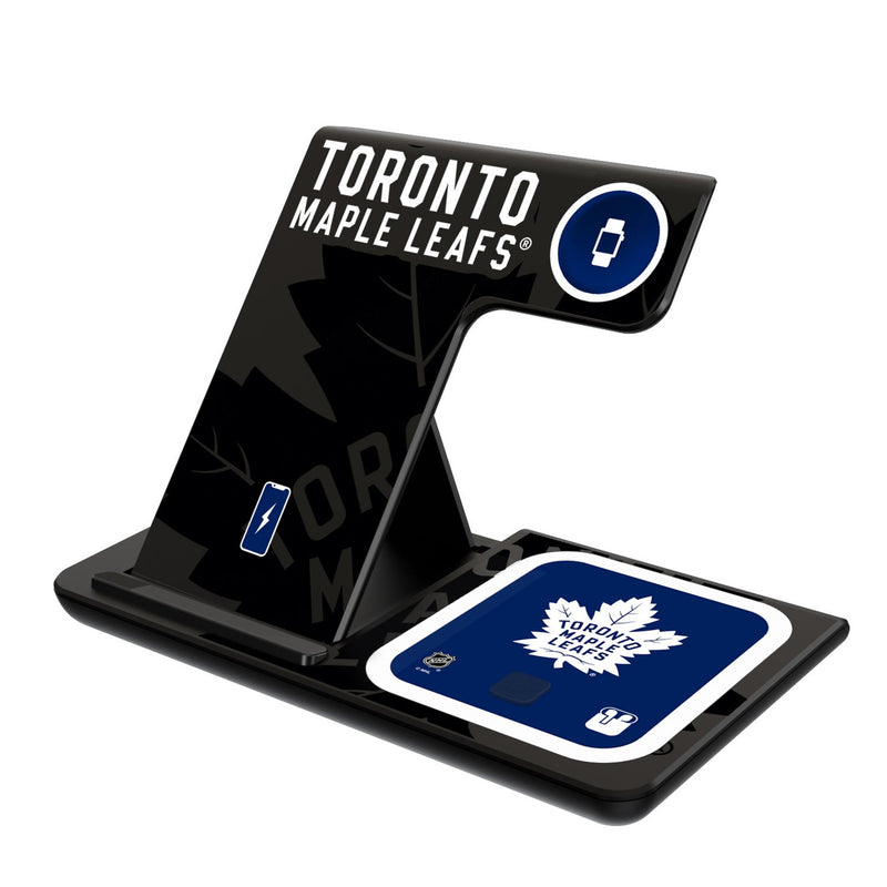 Toronto Maple Leafs Monocolor Tilt 3 in 1 Charging Station