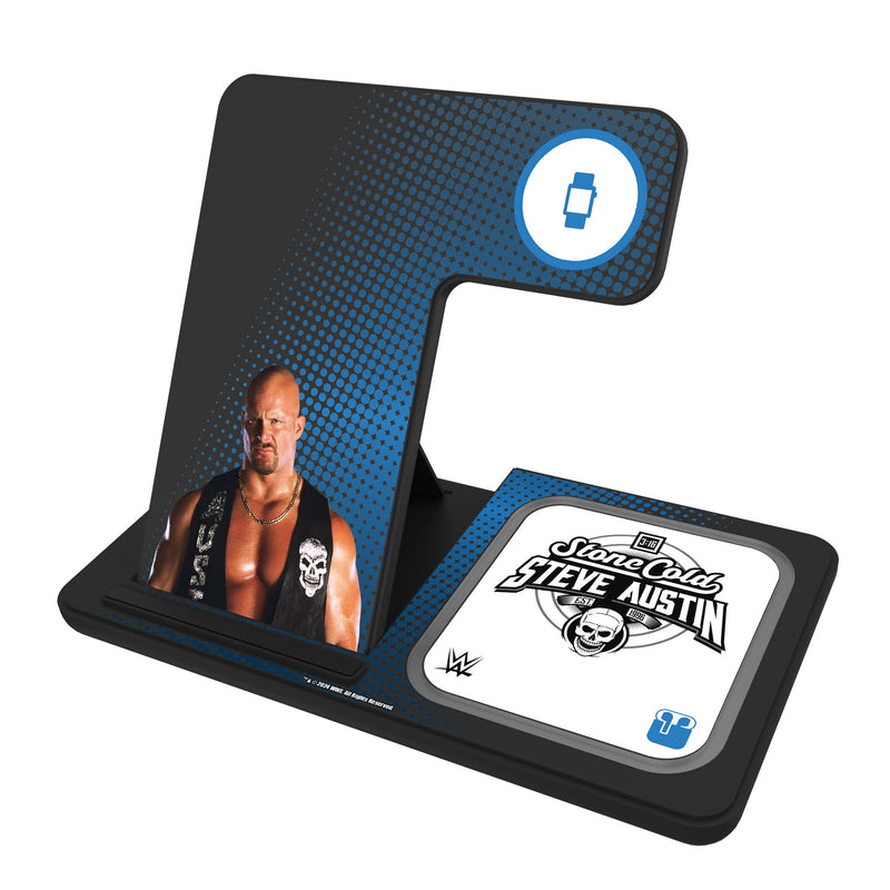 Stone Cold Steve Austin Superstar 3 in 1 Charging Station